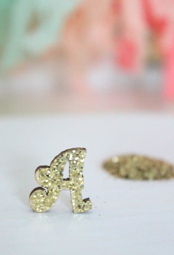 Gold Monogram | CatchMyParty.com