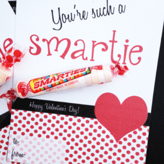 Smartie valentine cards | CatchMyParty.com