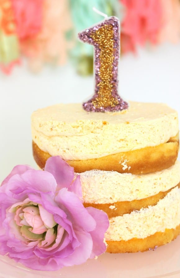 Cake with Birthday Candle Makeover | CatchMyParty.com