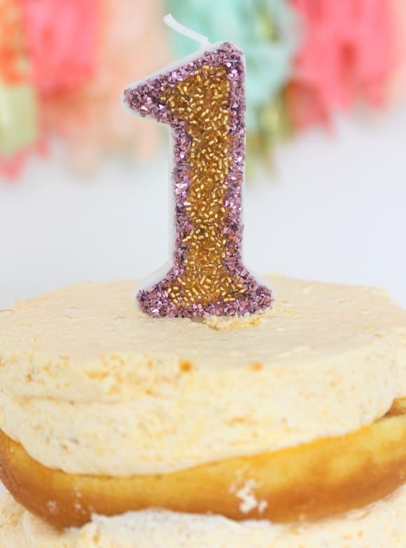 Cake with Birthday Candle Makeover | CatchMyParty.com