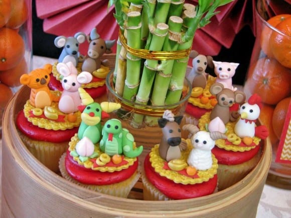 Zodiac cupcakes | CatchMyParty.com