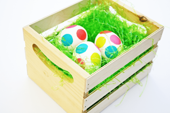 Mod Podge Easter Egg Craft | CatchMyParty.com