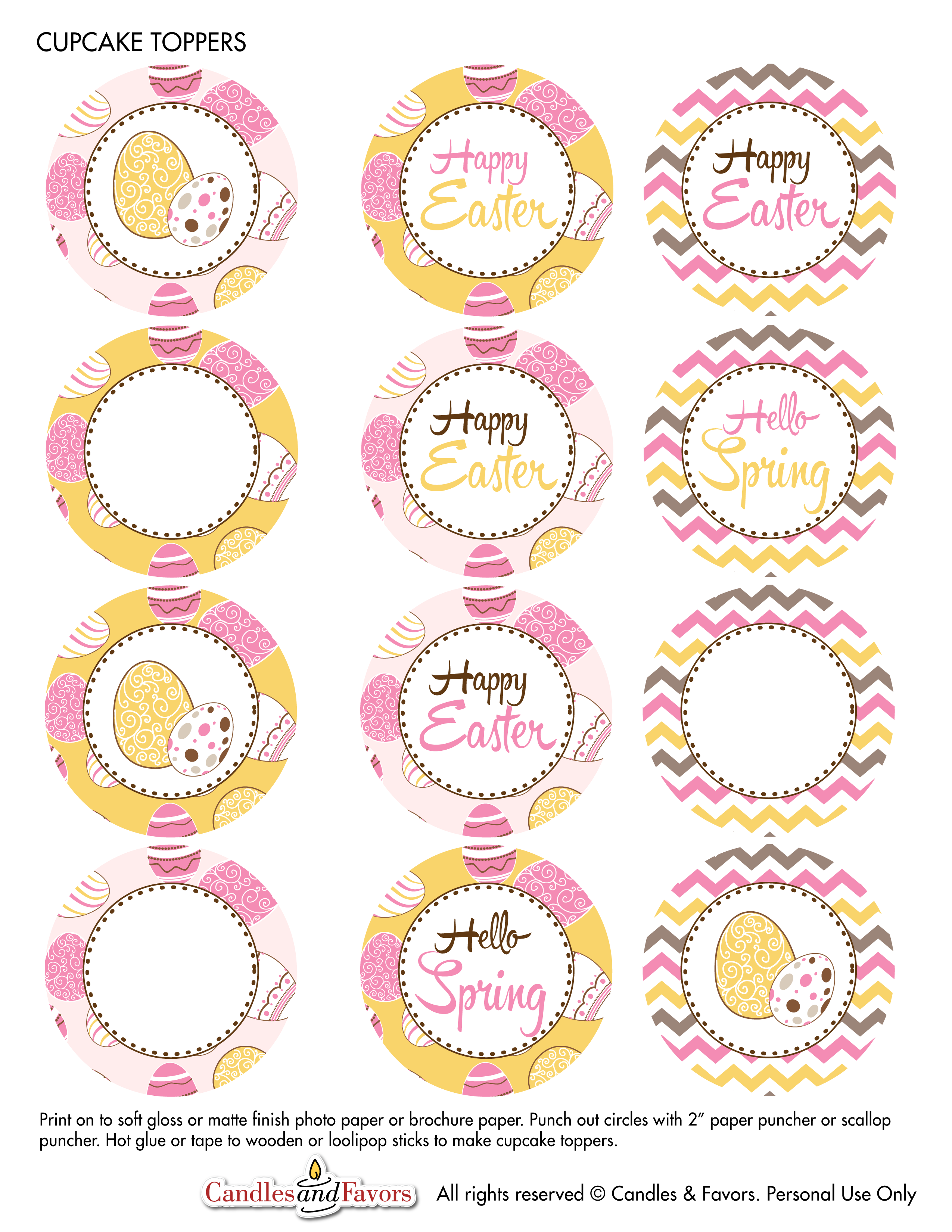Free Printables For Easter Catch My Party