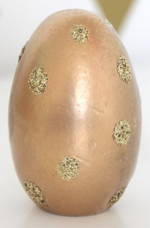 Glitter Egg Place Card | CatchMyParty.com