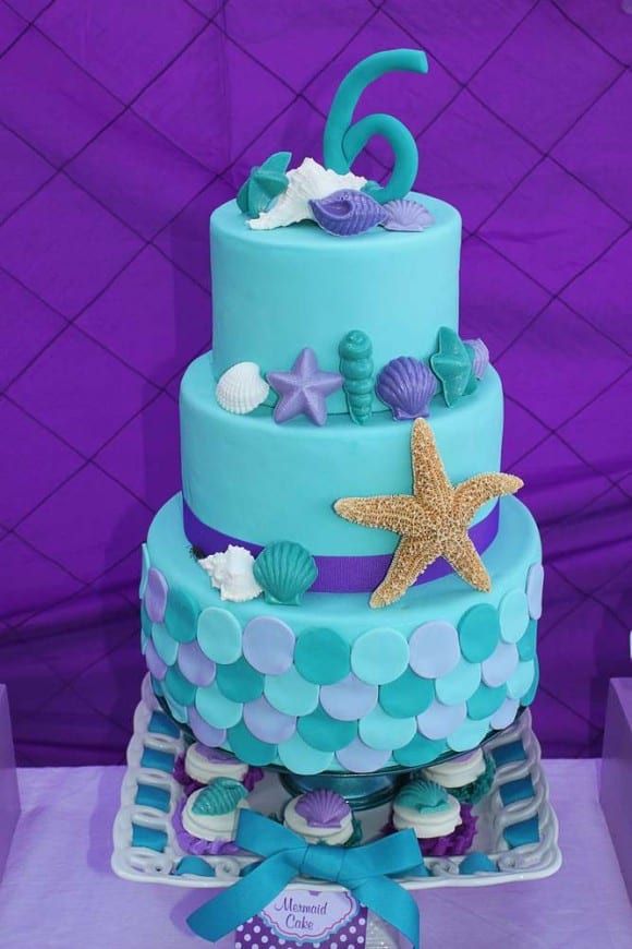 Under the Sea cake | CatchMyParty.com