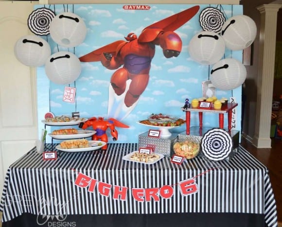 Big Hero 6 Dessert Table | CatchMyParty.com