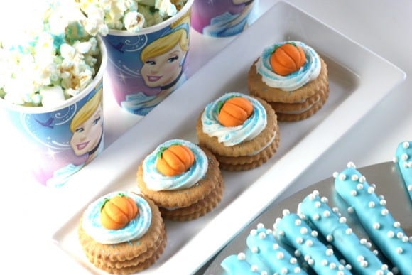 Cinderella Birthday Party Dessert Table Treats | CatchMyParty.com