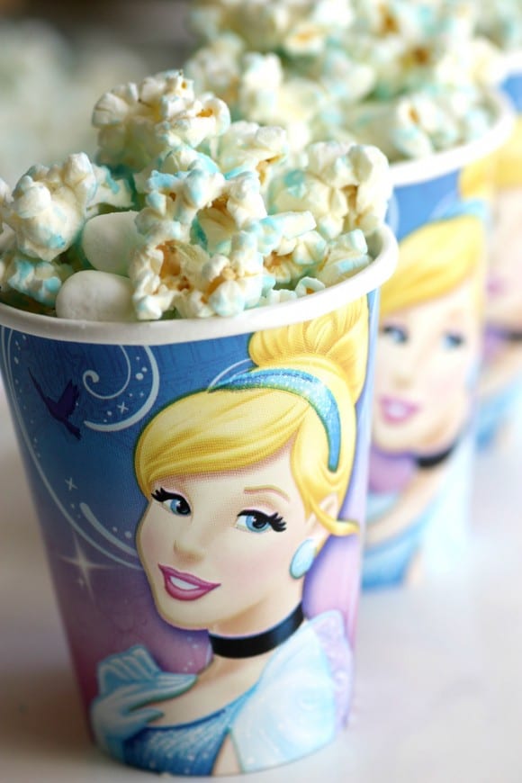 Cinderella Princess Popcorn | CatchMyParty.com