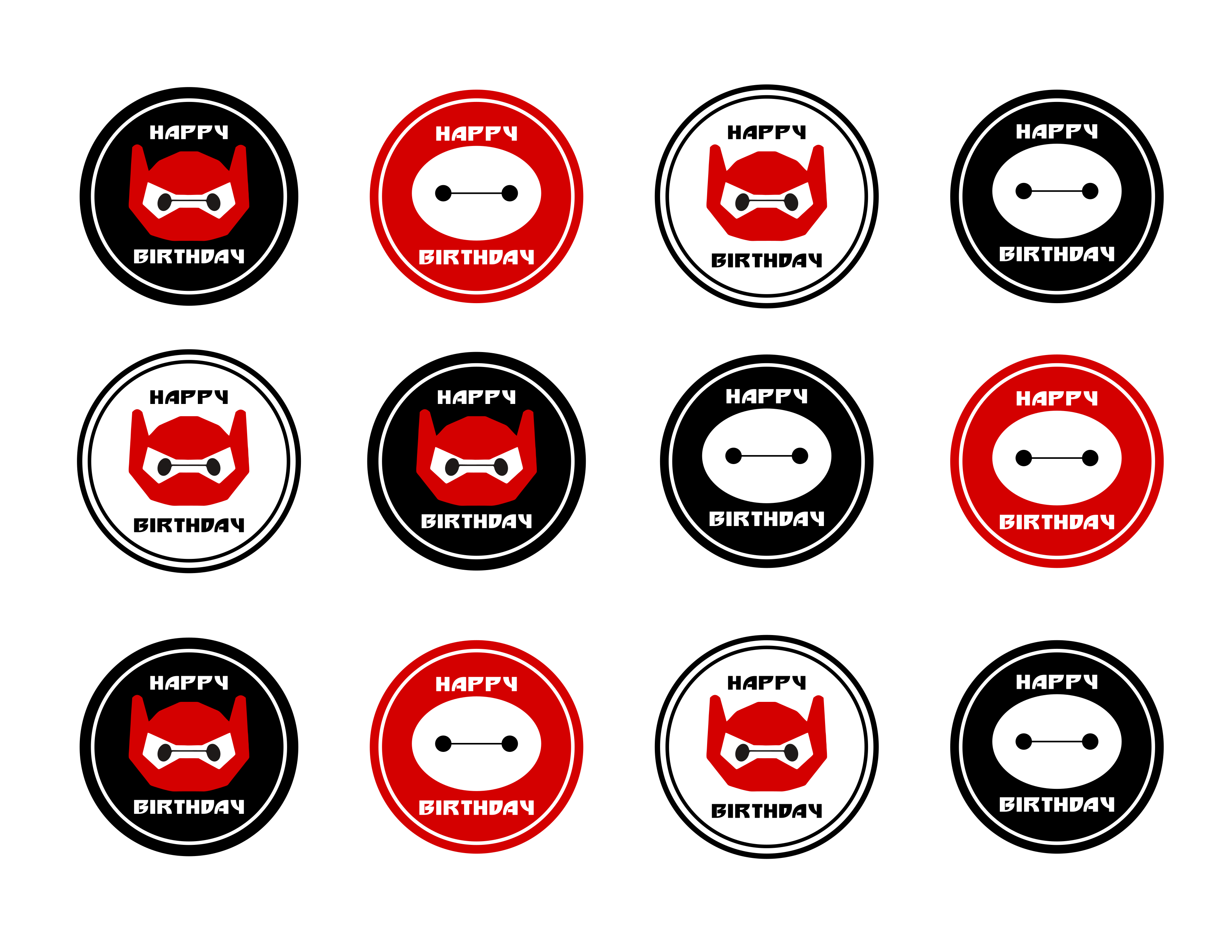 Big Hero 6 Free Printables - FREE PRINTABLE TEMPLATES