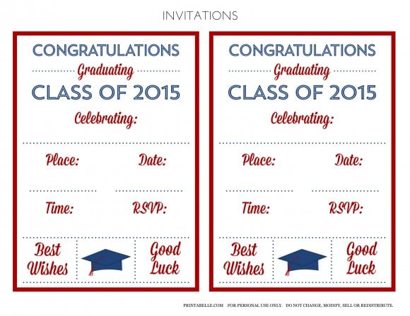 Graduation Invitations | CatchMyParty.com