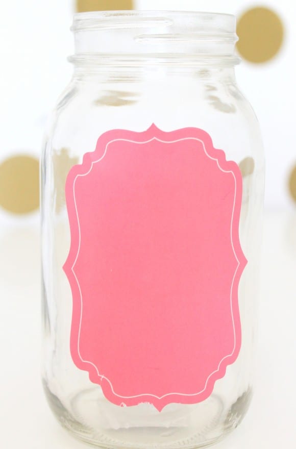 Materials for Mother's Day Photograph Vase | CatchMyParty.com