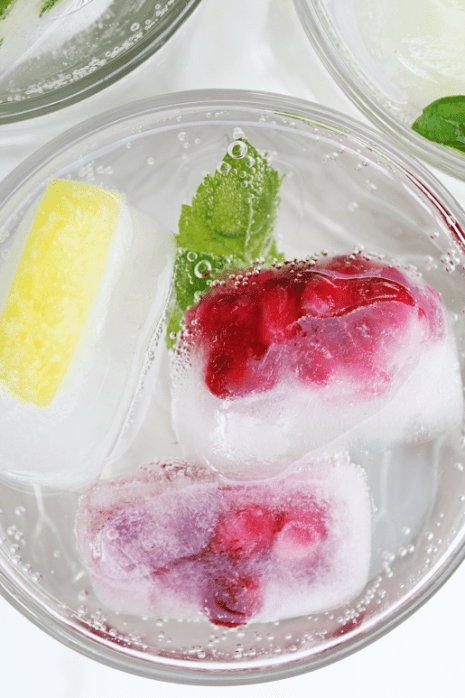 Pomegranate Fruit Ice Cubes Recipe | CatchMyParty.com
