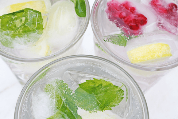 Lemon Ice Cubes Recipe | CatchMyParty.com