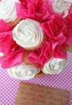 cupcake bouquet DIY | CatchMyParty.com