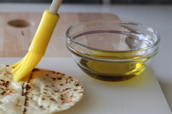 Garlic chili pita chip ingredients | CatchMyParty.com