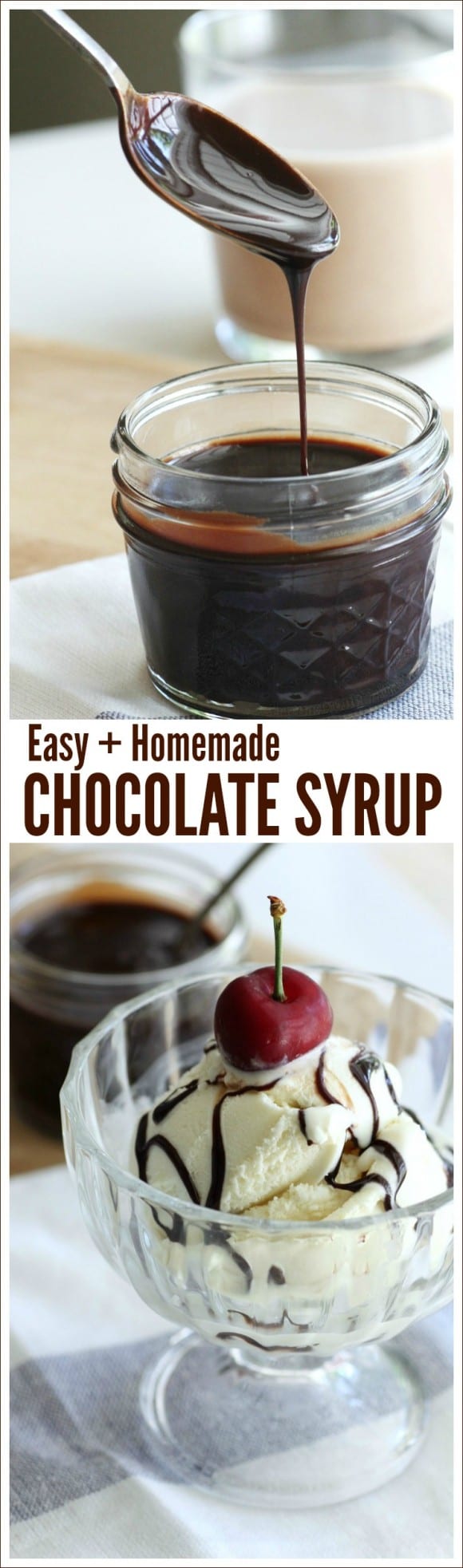 Easy Chocolate Syrup Recipe | CatchMyParty.com