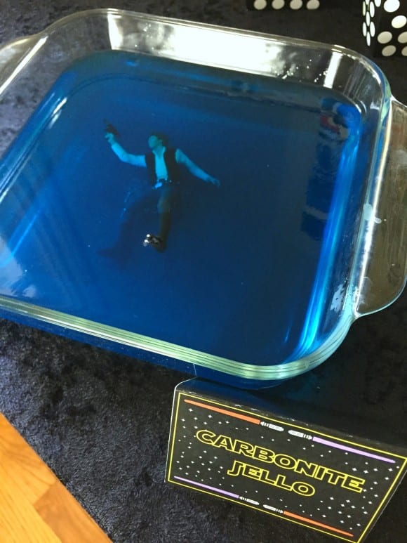 Star Wars Carbonite Jello | CatchMyParty.com