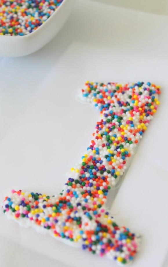Final Sprinkle Cake Topper| CatchMyParty.com