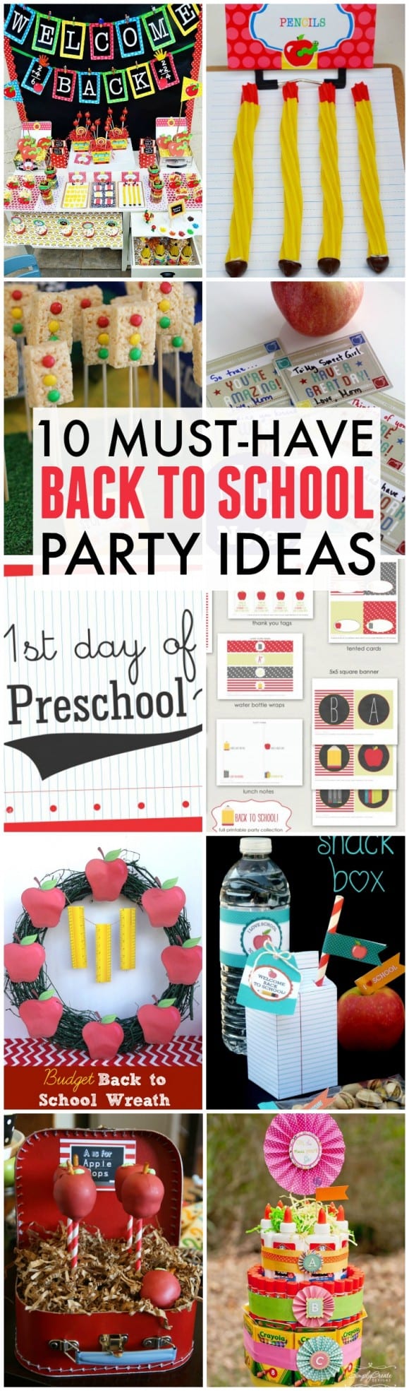 Back to School Party Ideas | CatchMyParty.com