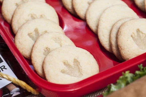 Dinosaur Fossil cookies | CatchMyParty.com