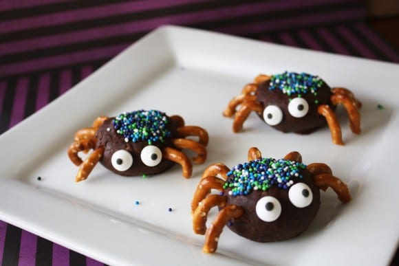 Final Spider Donuts | CatchMyParty.com