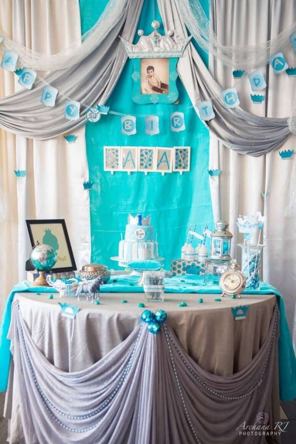 Rayan's Royal Birthday Party | CatchMyParty.com