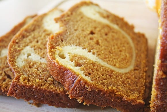 Last Minute Pumpkin Cream Cheese Bread Recipe | CatchMyParty.com