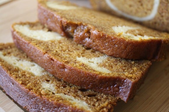 Last Minute Pumpkin Cream Cheese Bread Recipe | CatchMyParty.com