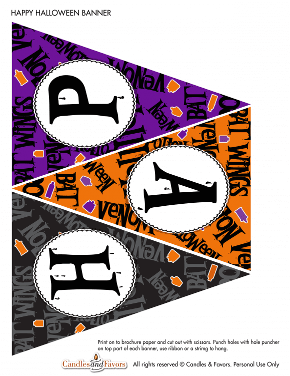 Venom & Potions Free Halloween Party Printables | CatchMyParty.com