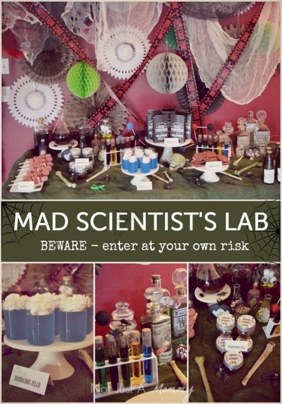 Mad Scientist Halloween Party | CatchMyParty.com