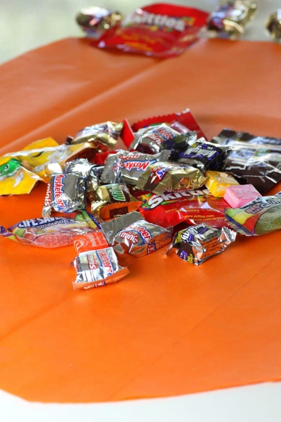 making-tissue-paper-pumpkin