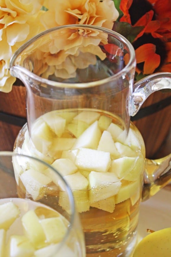 Caramel Apple Sangria Recipe | CatchMyParty.com