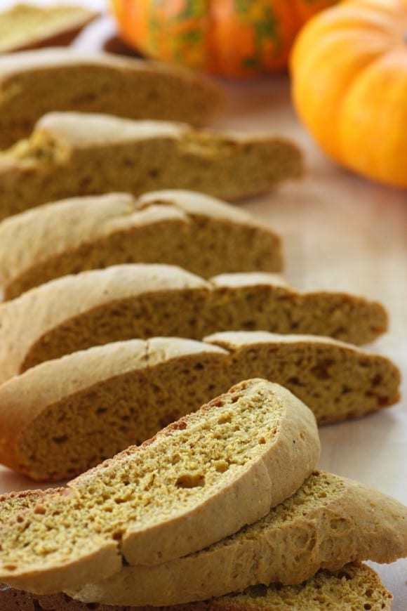 Pumpkin Biscotti Recipe | CatchMyParty.com