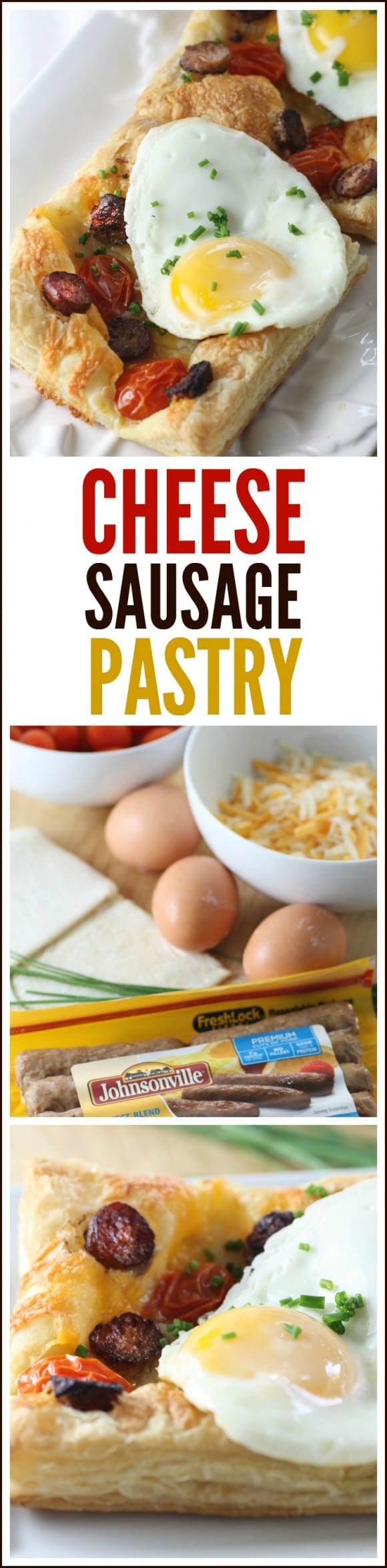 Easy Cheese Sausage Pastry Recipe | CatchMyParty.com