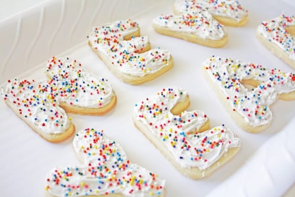 New Years Letter Cookies | CatchMyParty.com
