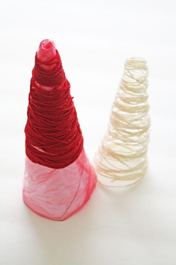 Hemp Cord Christmas Tree DIY | CatchMyParty.com