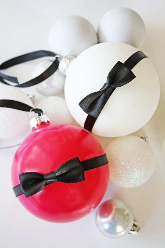 Kate Spade Ornament DIY | CatchMyParty.com