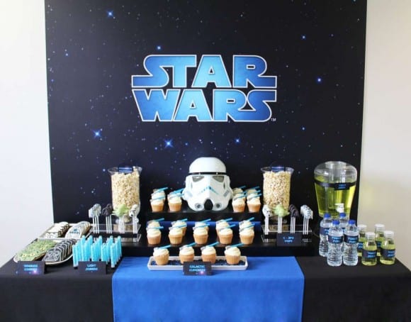 Star Wars Dessert Table | CatchMyParty.com