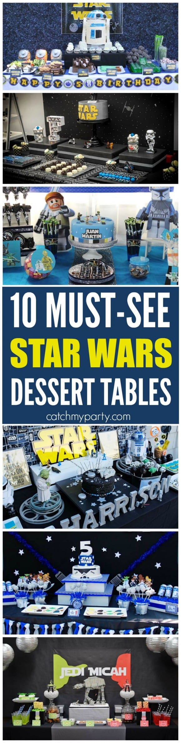 10 Must-See Star Wars Dessert Tables | CatchMyParty.com