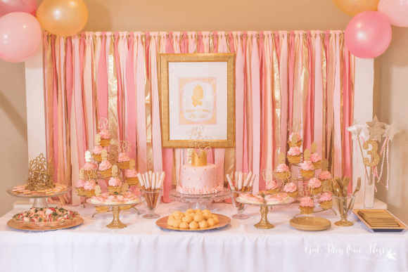 Pink and gold parties | CatchMyParty.com