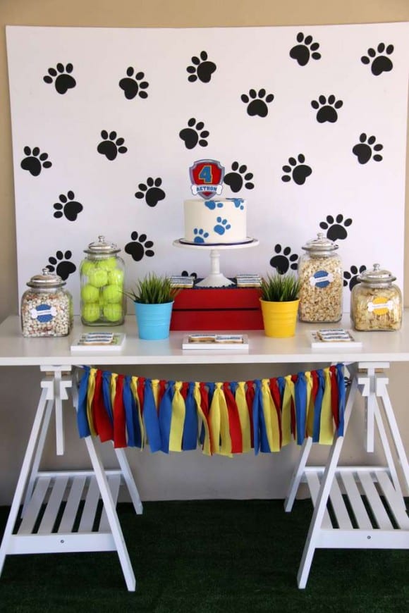 Paw Patrol party ideas | CatchMyParty.com