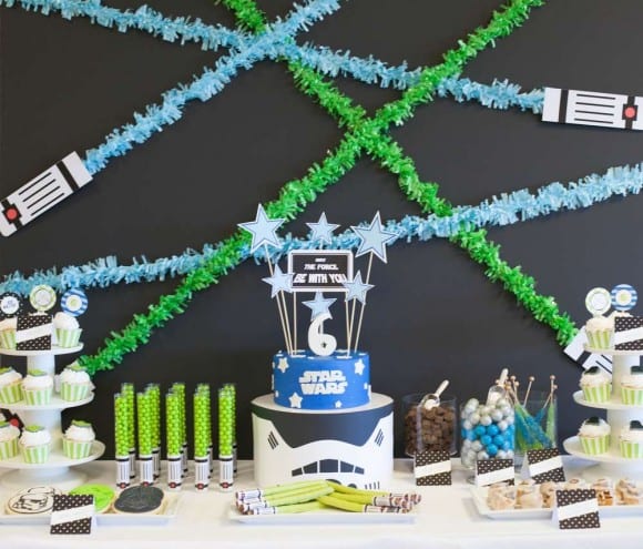 Star Wars birthday party | CatchMyParty.com