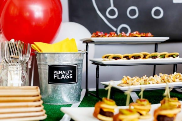 Awesome Game Day party ideas | CatchMyParty.com