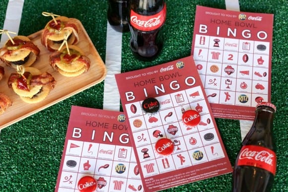 Game Day football bingo | CatchMyParty.com