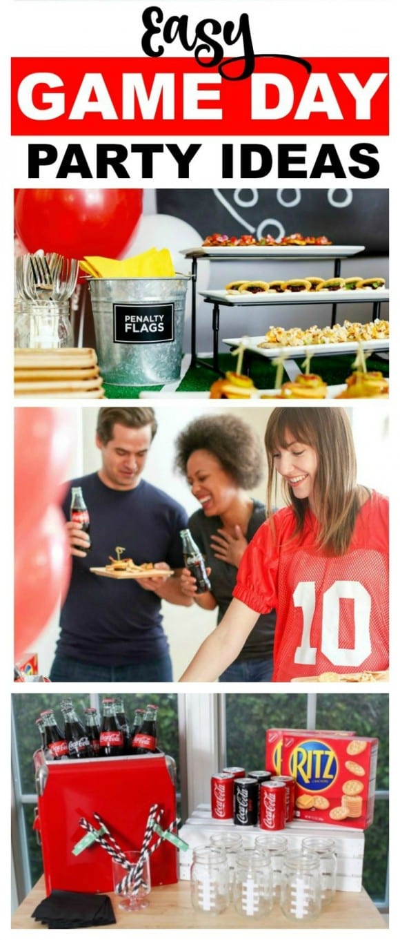 Awesome Game Day Party Ideas | CatchMyParty.com