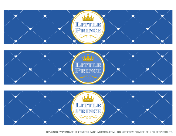Free Prince Party Printables Catch My Party