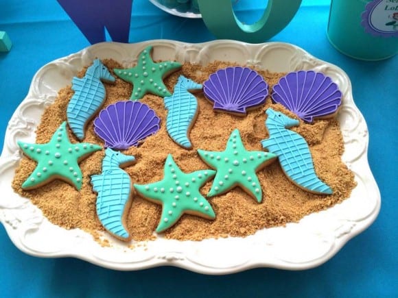 Under the Sea cookies | CatchMyParty.com