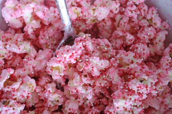 Princess Pink Popcorn | CatchMyParty.com