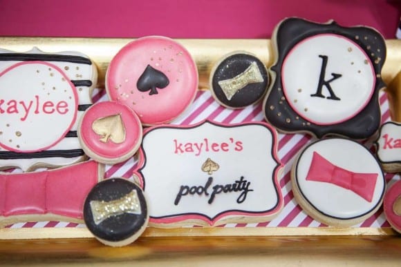 Kate Spade Cookies | Catchmyparty.com