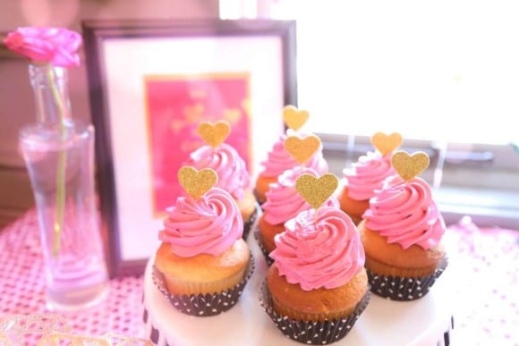 Kate Spade cupcakes | Catchmyparty.com